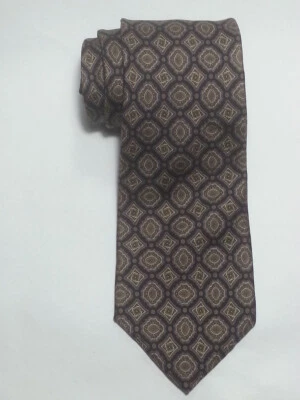 Corbata de vestir Alexander Cross Ltd. para hombre 3,5" de ancho 59" de largo seda italiana  Foto 1 de 4