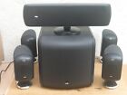 B&W Bowers and Wilkins 5.1 Home Theater M1 Vm1 Speakers & As2 Powered Subwoofer