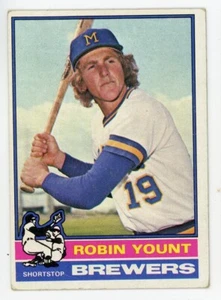 Vintage Baseball 1976 Topps #316 Robin Yount MILWAUKEE BREWERS - Picture 1 of 2