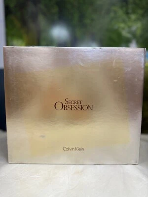 SECRET OBSESSION BY CALVIN KLEIN 100ML & 15ML SPRAY EDP, LOÇÃO CORPORAL 100ML - Imagem 1 de 4