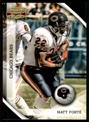 2010 Panini Gridiron Gear Football Matt Forte Chicago Bears #28 - Image 1 of 2