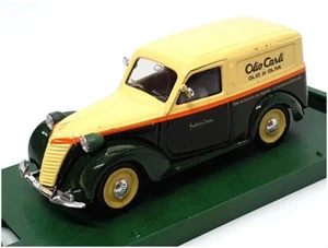 Brumm 1/43 Scale SP95/4 - 1946 Fiat 100L Furgone (Olio Carli) Green/Pale Yellow - Picture 1 of 5