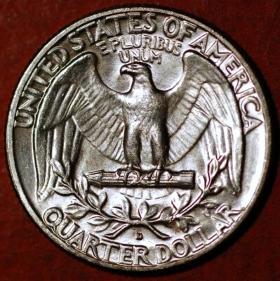 1963 D Washington Quarters Silver Composition United States - Image 1 of 2