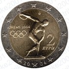 2 EURO COMMEMORATIVO GRECIA 2004 Discobolo FDC