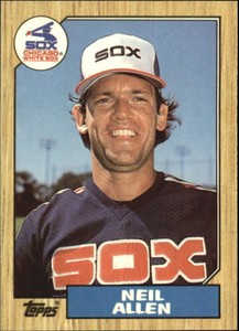 1987 Topps Tiffany Chicago White Sox Baseball Card #113 Neil Allen