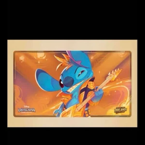 Disney Lorcana Official Playmat Stitch rock star championship Sealed Jaoanese - Picture 1 of 2