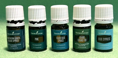 5 YOUNG LIVING 5 ml ABETO IDAHO, CIPRÉS AZUL Sellado Pino Northern Lights ABIERTO Foto 1 de 3