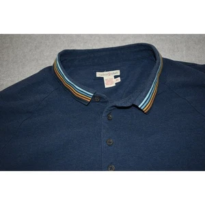 Carbon 2 Cobalt Golf Polo Shirt Mens Size XL Classic Fit Blue Cotton - Picture 1 of 7