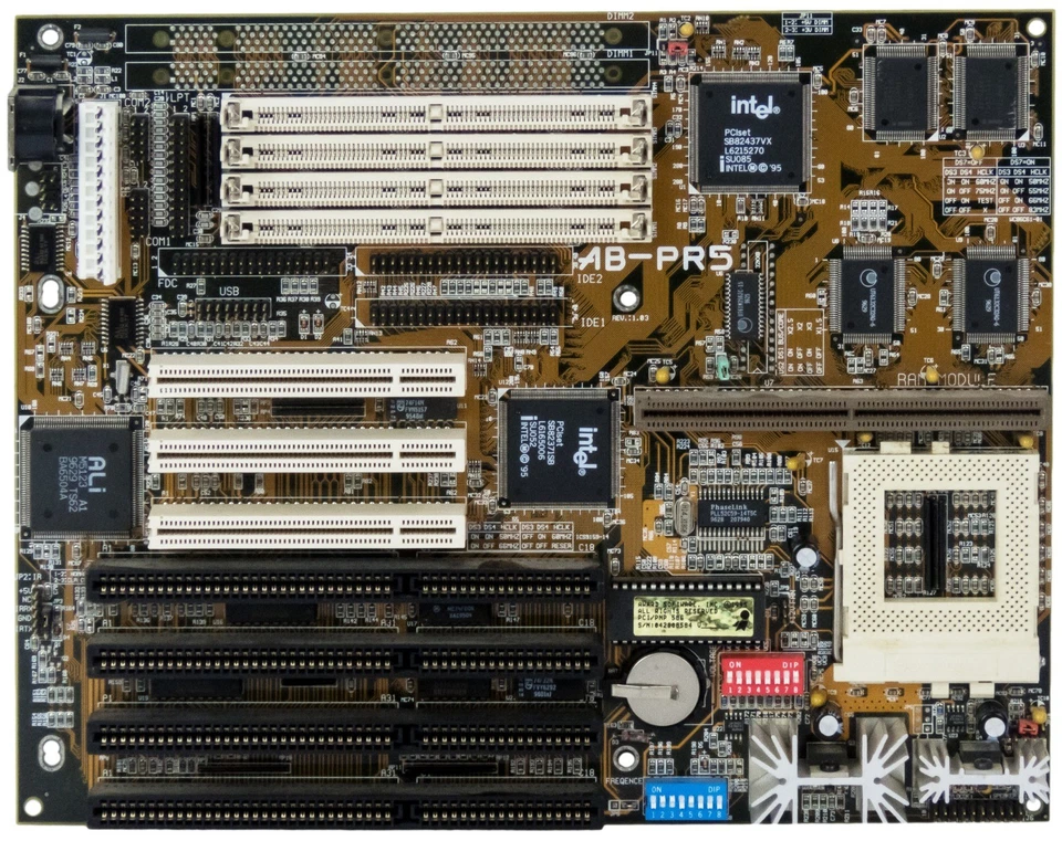 ABIT AB-PR5 SOCKET 7 EDO RAM PCI ISA - Immagine 1 di 2