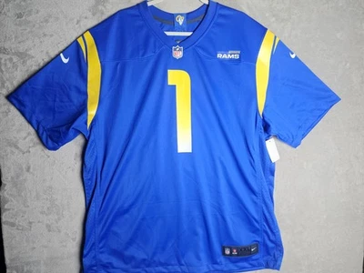 Camiseta para hombre Nike On Field DeSean Jackson #1 Los Angeles Rams 2XL Foto 1 de 4