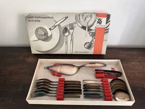 SF WMF FORM 3600 Tortenheber Kuchengabel Kaffeelöffel versilbert Wagenfeld OVP - Bild 1 von 8