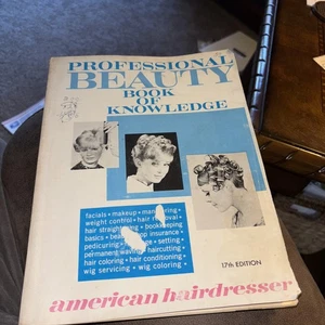 1965  American Hairdresser Professional Beauty Book of Knowledge-17th Edition - Picture 1 of 9