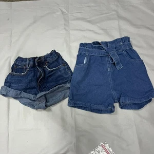 Mädchen Shorts Paket zwei Paar Größe Jugend 10 Old Navy Peyton Bre - Bild 1 von 9
