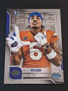 Dallas Wilson 1st Bowman 2025 Bowman University Chrome #181 RC Football Card - Picture 1 of 2