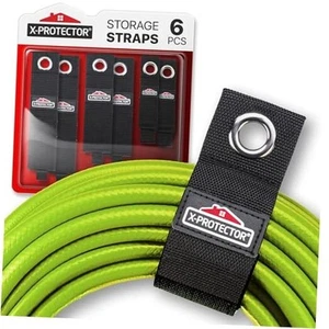 Storage Straps - 6 PCS Pack - Heavy-Duty Extension Cord Holder 6 PCS PACK - Picture 1 of 8