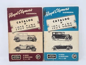 Floyd Clymer Historical Catalogs of 1924 and 1929 Cars - Picture 1 of 14