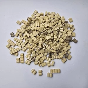 LEGO Tan Beige Bricks Log Profile 1x2 1x4 Huge Bundle Part 200g+ - Picture 1 of 9