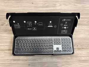 Logitech MX Keys Bluetooth Illuminated Wireless Rechargeable Keyboard YR0073 A11 - Picture 1 of 2