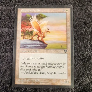 Magic The Gathering Magic The Gathering Ekundu Griffin 1996 Mirage LP - Imagen 1 de 2