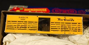 MDC Roundhouse Denver & Rio Grande Western 36' Stock Car #3014 HO Escala 1:87 Kit - Imagen 1 de 7