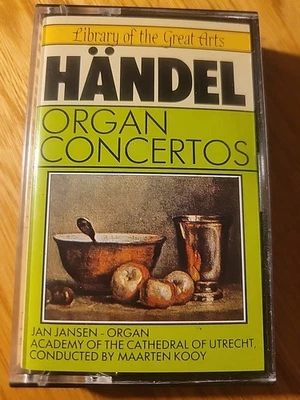 Handel    organ concertos       cassette - Image 1 of 3