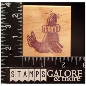 Estampillas de goma COLLAR CON VOLANTES SELLO DE CIRCO #W03 - Imagen 1 de 3