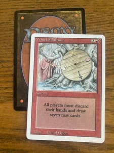 Wheel of Fortune MTG sticker cEDH - Picture 1 of 1