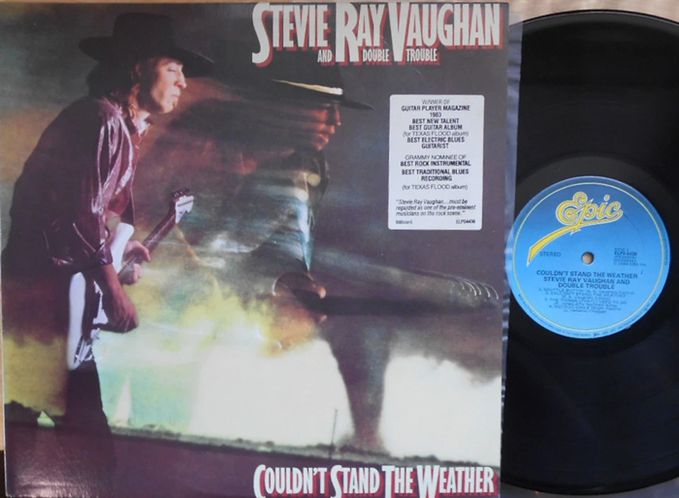 Stevie Ray Vaughan & Double Trouble ORIG OZ LP Couldn't stand the weather VG+  - Image 1 of 1