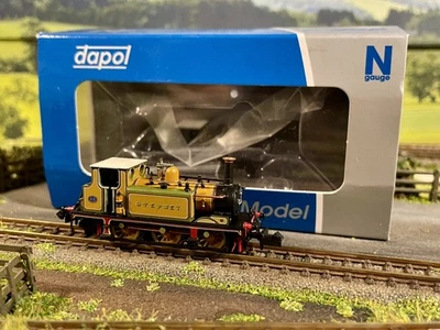 N Gauge Dapol 2S-012-019 Terrier 0-6-0 LBSC Improved Green 55 Stepney - Image 1 of 4