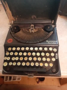 Remington Portable Small Typewriter in working order. 1920s - Picture 1 of 8