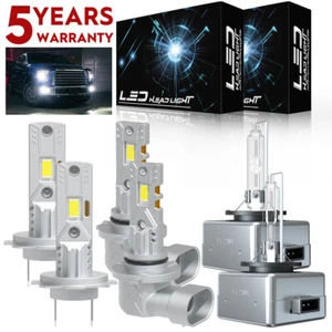 Para Cadillac Escalade 2007-2008 COMBO LED/HID Faro Alto/Bajo+Bombilla antiniebla M11 - Imagen 1 de 17