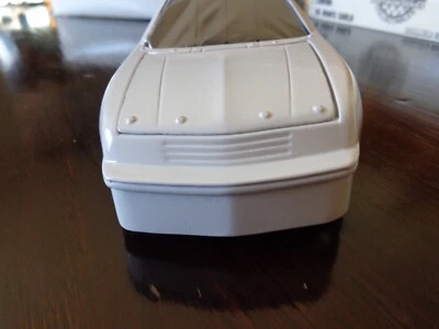 1989 ISH CHEVY LUMINA ЗАПАСА АВТОМОБИЛЯ ПРОСТОЙ БЕЛЫЙ ЧЕРНЫЙ ОКНО БАНКА NASCAR ДЕЙСТВИЕ 1/24 - Изображение 1 из 4