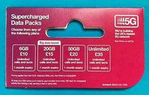 UK and Europe Prepaid Sim Card with 30GB, Unlimited Talk & Text - Picture 1 of 3