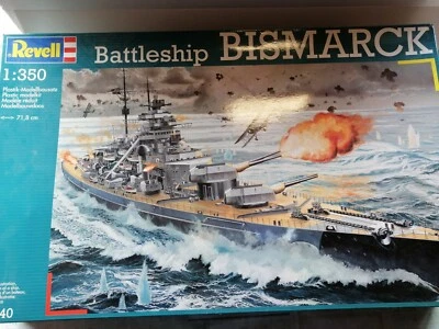 Kit revell 05040 Battleship Bismarck Scala 1/350 - Immagine 1 di 2