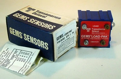 GEMS SENSORS  26392  Load-Pak 10 AMP, AC, 24 to 260 VAC, 2 VAC, 20 mA, SPST, N.O - Image 1 of 2