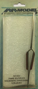 Model Expo - Fibre Handled Soldering Tweezers "Straight - MT1024 - Picture 1 of 1