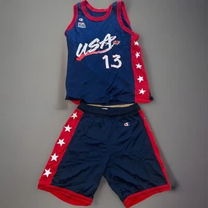 Shaquille O'Neal Dream Team USA 90s Jersey Trikot & Shorts Vintage 1996 M - Bild 1 von 2