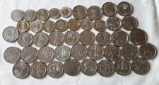 25119# PORTUGAL commemoratives lot 44 coins diversed