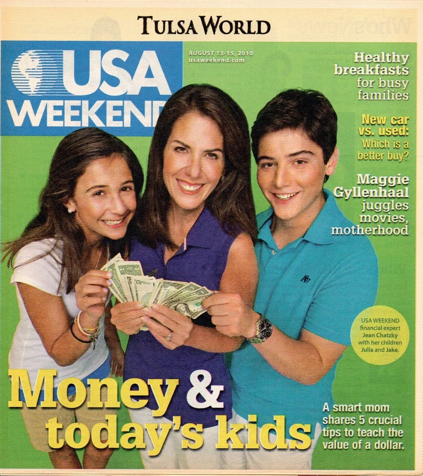 USA WEEKEND Magazine August 13-15 2010 Money & Today's Kids Maggie Gyllenhaal - Image 1 of 1