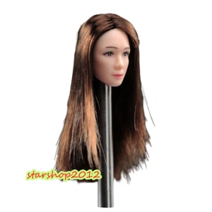 1/12 Female Asian Beauty Girl Head Sculpt Model Fit 6" TBL Action Figure Doll - Picture 1 of 14