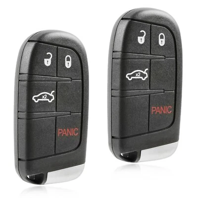 2 Key Fob Remote for 2015-2023 Dodge Chrysler 200 300 M3M-40821302 68394196 - Image 1 of 4