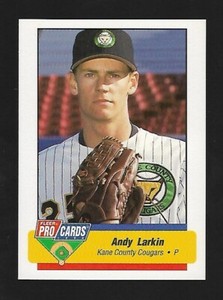 1994 ProCards Andy Larkin Rookie Pitcher Kane County Cougars
