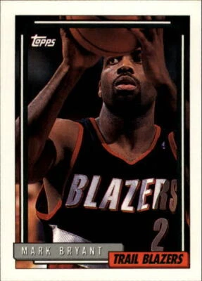 1992-93 Topps #235 Mark Bryant - NM - Image 1 of 2