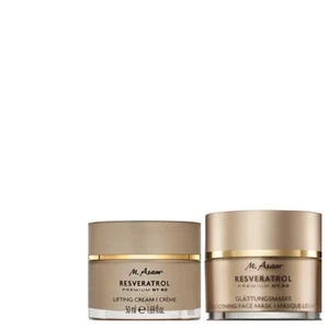 3tlg. M. Asam Resveratrol NT 50 Lifting Creme + Glättungsmaske + Band - Bild 1 von 2