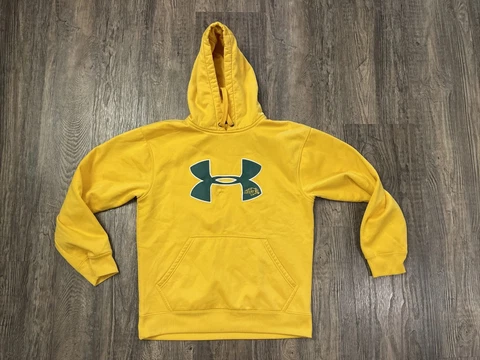 Under Armour NDSU Bison Hoodie Adult small loose  Pullover Sweater Cover