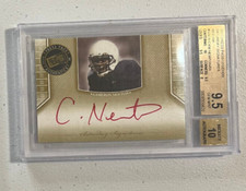 2011 Press Pass Legends Saturday Signatures Cam Newton Rookie Auto RC BGS 9.5