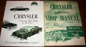 1953 Chrysler Manual & Brochure Town & Country Windsor New Yorker Crown Imperial - Bild 1 von 12