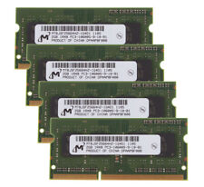4pcs Micron 2GB 1RX8 DDR3 1333MHz PC3-10600 204PIN SODIMM Laptop Memory RAM