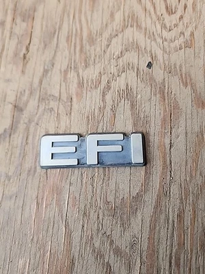 1984-1989 Toyota 4runner Tailgate EFI Emblem - Image 1 of 2