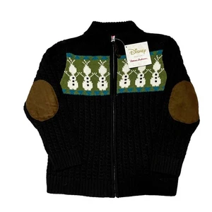 NWT Hanna Andersson Disney Olaf Sweater Size 4  - Picture 1 of 7